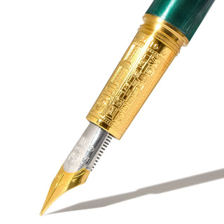Ferris Wheel Press - The Joule Fountain Pen (Engravers Teal) - KOHEZI