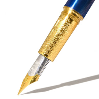 Ferris Wheel Press - The Joule Fountain Pen (Luna Celeste) - KOHEZI