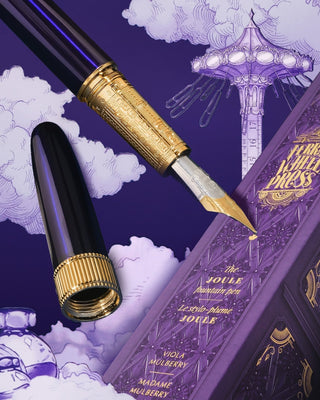 Ferris Wheel Press - The Joule Fountain Pen (Viola Mulberry) - KOHEZI