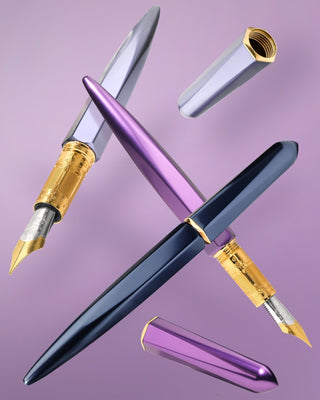 Ferris Wheel Press - The Marquise Fountain Pen (Aubergine) - KOHEZI