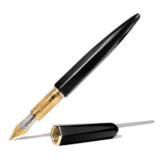 Ferris Wheel Press - The Marquise Fountain Pen (Nevermore Noir) - KOHEZI