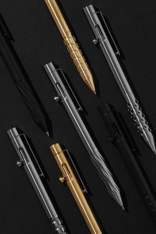 Inventery - Bolt Action Pen V.02 "The Detonator" (Brass) - KOHEZI