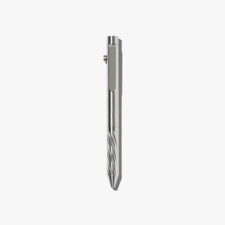 Inventery - Bolt Action Pen V.02 "The Twister" (Stainless Steel) - KOHEZI