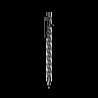 Inventery - Bolt Action Pen v.03 Twister (Titanium) - KOHEZI