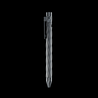 Inventery - Bolt Action Pen v.03 Twister (Titanium) - KOHEZI