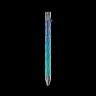 Inventery - Bolt Action Pen v.03 Twister Titanium Special Edition (Baja Blast) - KOHEZI