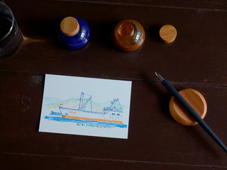 Kakimori - Pen Rest (Sakura Wood) - KOHEZI