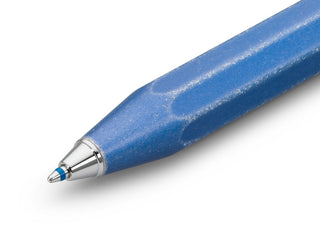 Kaweco - AL SPORT Stonewashed Ballpoint Pen Blue - KOHEZI