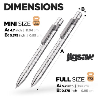 SMOOTH - Bolt Action Pen Jigsaw (Limited Edition) - KOHEZI