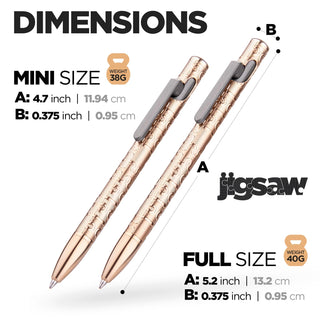 SMOOTH - Bolt Action Pen Jigsaw (Limited Edition) - KOHEZI