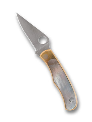Spyderco - Bug® Nickel/Silver Abalone - KOHEZI