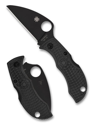 Spyderco - Manbug® Wharncliffe Black Blade - KOHEZI