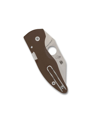 Spyderco - MicroJimbo™ Brown G - 10 CPM® 15V® Sprint Run® - KOHEZI