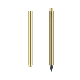 Stilform - Brass FLOW Rollerball Pen - KOHEZI