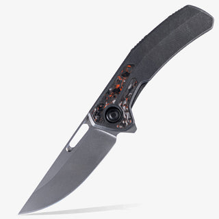 Tactile Knife Co. - Archer Inlay (Orange TechnoCarbo) - KOHEZI