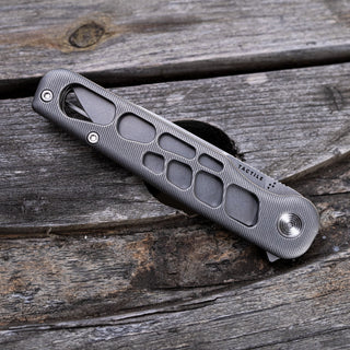 Tactile Knife Co. - Skeletonized Rockwall Flipper - KOHEZI