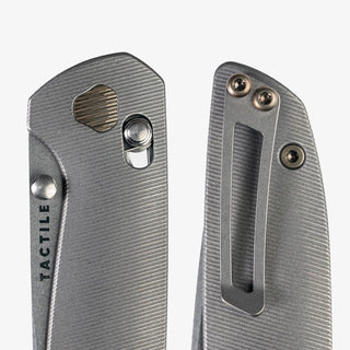 Tactile Knife Co. - Stonewashed + Bronze Maverick - KOHEZI
