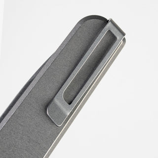 Tactile Knife Co. - Stonewashed + Bronze Rockwall Thumbstud Tanto - KOHEZI