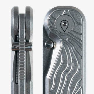 Tactile Knife Co. - Topographical Rockwall - KOHEZI