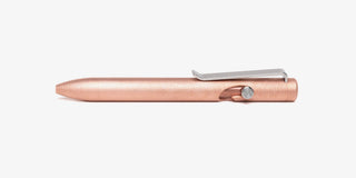 Tactile Turn - Bead Blasted Copper Bolt Action Pen - KOHEZI