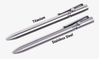 Tactile Turn - Bolt Action Pen (Stainless Steel) - KOHEZI