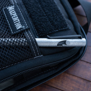 Tactile Turn - Crystallized Titanium Bolt Action Pen - KOHEZI