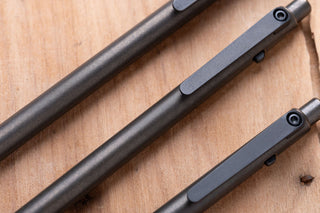 Tactile Turn - Forced Patina Slim Side Click Pen - KOHEZI
