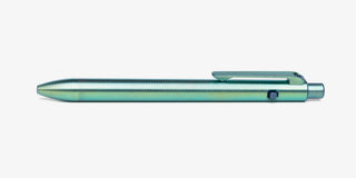Tactile Turn - Green Dual Tone Ano Side Click Pen - KOHEZI