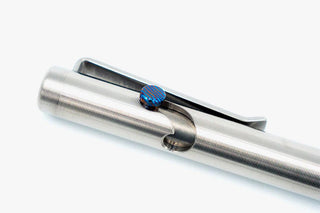 Tactile Turn - Lefty Bolt Action Pen (Titanium) - KOHEZI