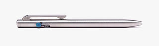Tactile Turn - Lefty Slim Bolt Action Pen (Titanium) - KOHEZI
