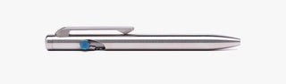 Tactile Turn - Lefty Slim Bolt Action Pen (Titanium) - KOHEZI