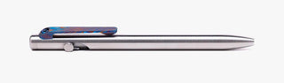 Tactile Turn - Lefty Slim Bolt Action Pen (Titanium) - KOHEZI