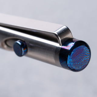 Tactile Turn - Titanium Damascus Bolt Action Pen - KOHEZI
