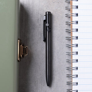 Tactile Turn - Titanium Slim Bolt Action Pen (DLC) - KOHEZI