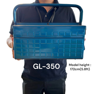 TOYO STEEL - Cantilever Toolbox GL - 350 B (Blue) - KOHEZI