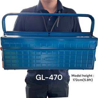 TOYO STEEL - Cantilever Toolbox GL - 470 B (Blue) - KOHEZI