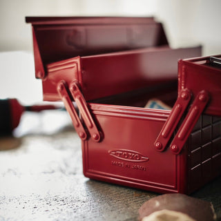 TOYO STEEL - Cantilever Toolbox ST - 350 R (Red) - KOHEZI