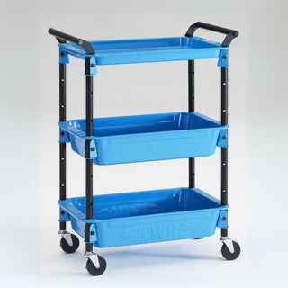 TOYO STEEL - Three - stage Tool Wagon Royal TWR - 4SB (Sky Blue) - KOHEZI