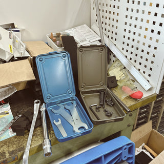 TOYO STEEL - Trunk Shape Toolbox T - 152 B (Blue) - KOHEZI