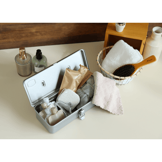 TOYO STEEL - Trunk Shape Toolbox T - 320 SV (Silver) - KOHEZI