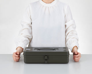 TOYO STEEL - Trunk Shape Toolbox T - 350 SV (Silver) - KOHEZI