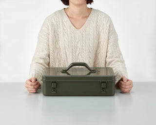 TOYO STEEL - Trunk Shape Toolbox TB - 362 MG (Moss Green) - KOHEZI