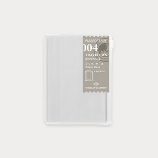 TRAVELER'S COMPANY - 004 Zipper Case Refill TRAVELER'S notebook (Passport Size) - KOHEZI