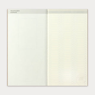 TRAVELER'S COMPANY - 018 Free Diary Weekly Vertical Refill TRAVELER'S notebook - KOHEZI