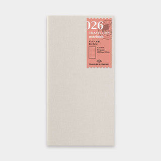 TRAVELER'S COMPANY - 026 Dot Grid Refill TRAVELER'S notebook - KOHEZI