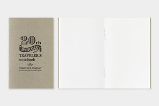 TRAVELER'S COMPANY - TRAVELER'S notebook Card Size 20th Anniversary Set (Black) - KOHEZI