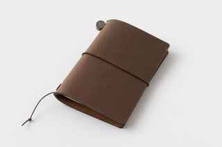 TRAVELER'S COMPANY - TRAVELER'S notebook Card Size 20th Anniversary Set (Brown) - KOHEZI