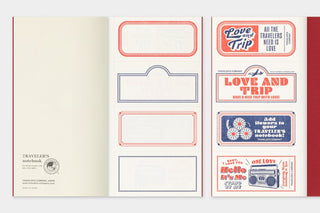 TRAVELER'S COMPANY - TRAVELER'S notebook Refill (Love And Trip Red) - KOHEZI