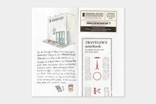 TRAVELER'S COMPANY - TRAVELER'S Refill Blank (Tokyo Edition) - KOHEZI