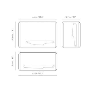 Veark - Chopping Boards (Blue) - KOHEZI